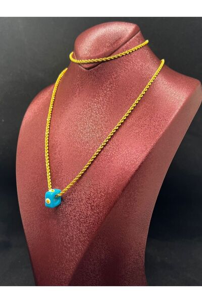 kuyumcu nurettin 8 Gr (gram) İnce Halat Kolye & Bileklik (set) 22 Ayar Altın