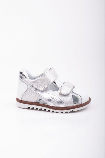 Süperland Genuine Leather Orthopedic First Step Sandals for Baby Girl