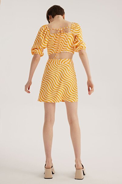STELLA PULVIS Помаранчева міні-спідниця