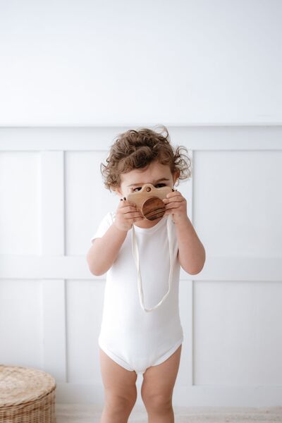 Lilabio %100 Pamuk 2li Kısa Kollu Bebek Body