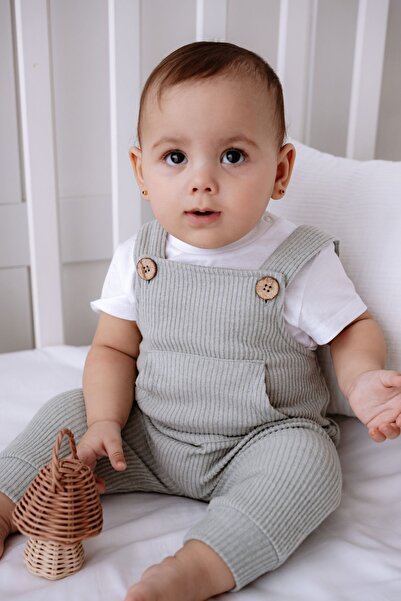 Lilabio 100% βαμβακερό σαλοπέτ ανοιχτό πράσινο