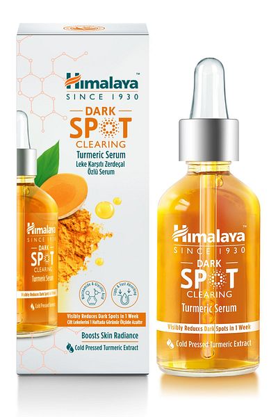 Himalaya Since 1930 Turmeric Extract - Dark Spot Clearing Serum 30ml, Niacinamide 2%, Glycolic Acid 10%