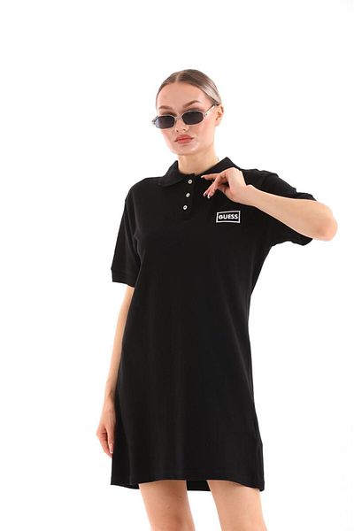 Özgürbutik Polo Neck Summer Window Dress