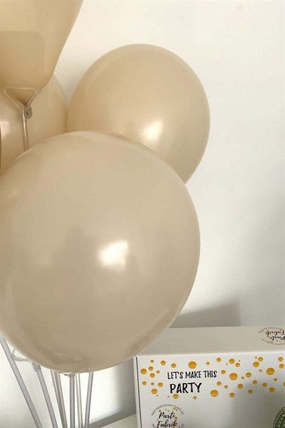 Partifabrik Sea Sand Retro Color Matte Pastel Balloon 10 Pack