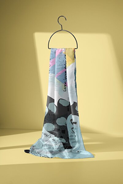 Pilloveland Маркус 100*150 см - Довгий багатошаровий шифоновий парео для пляжу, з можливістю зміни довжини