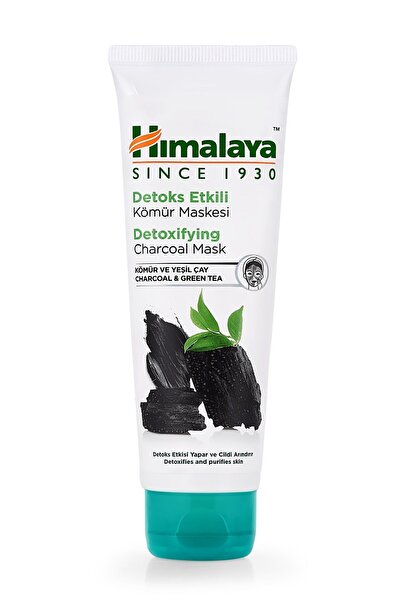 Himalaya Since 1930 Detoks Etkili Arındırıcı Yüz Maskesi, Aktif Kömür, Yeşil ...