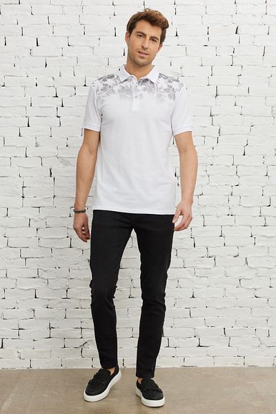 AC&Co / Altınyıldız Classics Ανδρικό τζιν τζιν ανθρακί Extra Slim Fit Slim Fit Rıss βαμβακερό εύκαμπτο τζιν τζιν