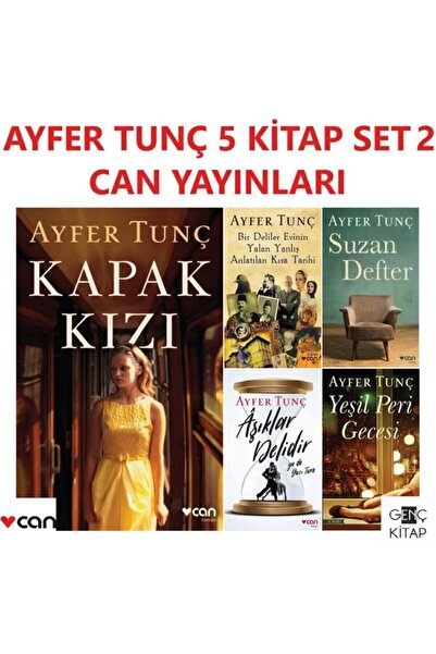 Can Yayınları Ayfer Tunç 5 Kitap Set 2 Aşıklar Delidir Ya Da Yazı Tura-suzan ...