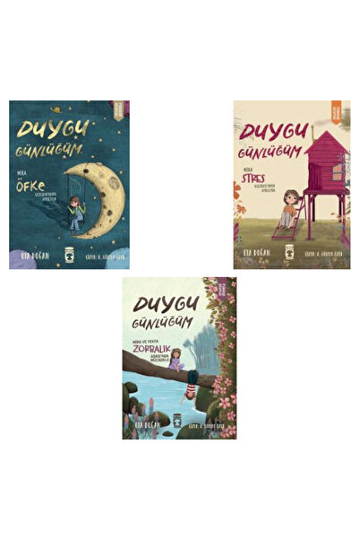 Timaş Çocuk مذكراتي العاطفية (الغضب - الإجهاد - البلطجة) مجموعة من 3 كتب