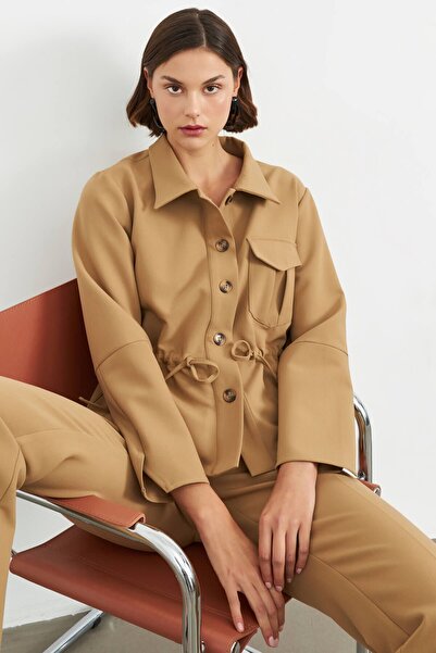 STELLA PULVIS سترة النفق البني