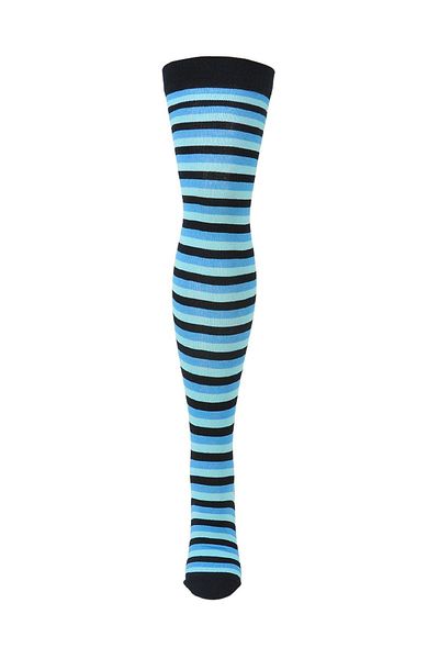 Design Socks Cotton Over-The-Knee Women's Socks - Thin Circles and Patterns