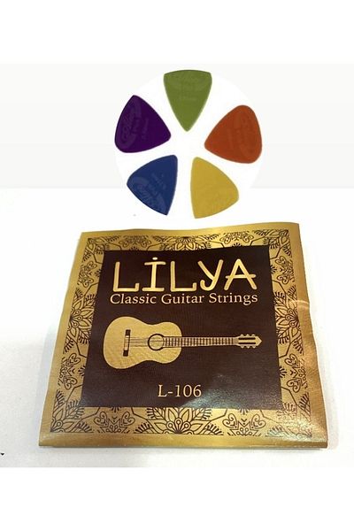 şenses müzik market Lilya Classic Guitar String Economical Set of 2