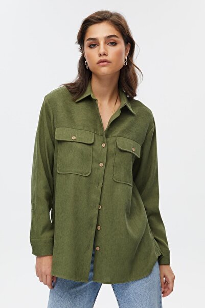 STELLA PULVIS Düğme Detaylı Kadın Gömlek