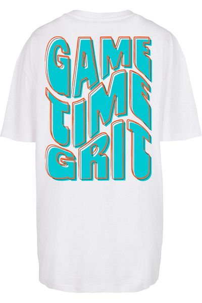 Merchcode Ladies Game Time Grit Oversized Tee