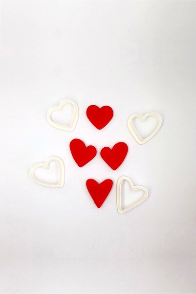 WE3D مجموعة قوالب لب السيراميك بوليمر كلاي من هوت هارتس 2.5 - 2.8 سم