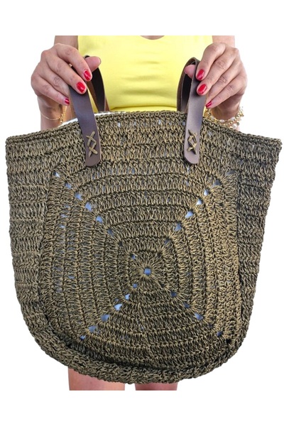 EL İŞİ AyandBİ El İşi Hasır Çanta