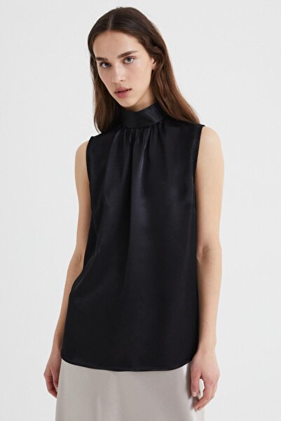 STELLA PULVIS بلوزة ساتان بدون أكمام