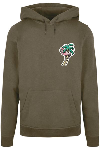 Mister Tee Flamingo-Kapuzenpulli