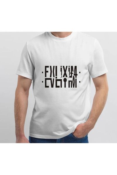 HIRSCH White Oversize I'm Married Printed Men's T-shirt