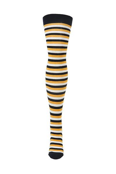 Design Socks Cotton Over-The-Knee Women's Socks - Thin Circles and Patterns