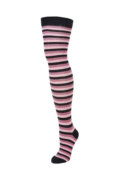 Design Socks Cotton Over-The-Knee Women's Socks - Thin Circles and Patterns