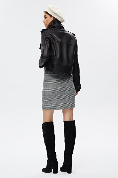 STELLA PULVIS Fustă mini în carouri