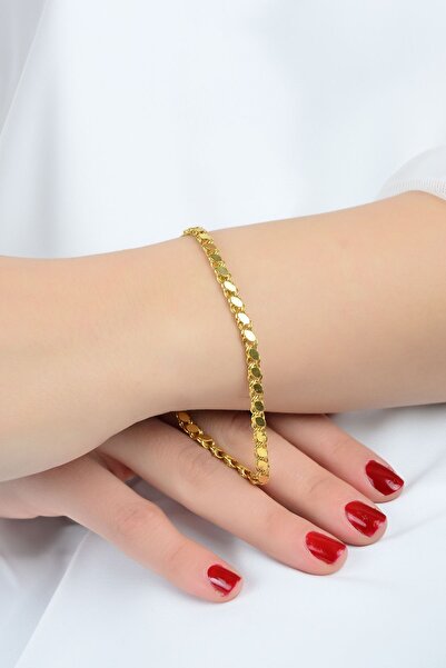 kuyumcu nurettin 4.5 gram Pullu Bileklik 22 Ayar Altın