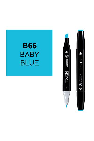 Miona Touch Sketc Baby Blue 66 Marker Pen