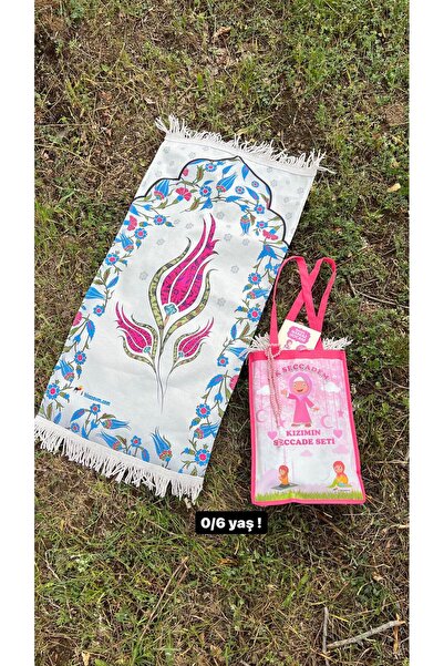 hicazavm Çantalı namaz dua ibadet çocuk seccade namazlık seti 0-6 YAŞ