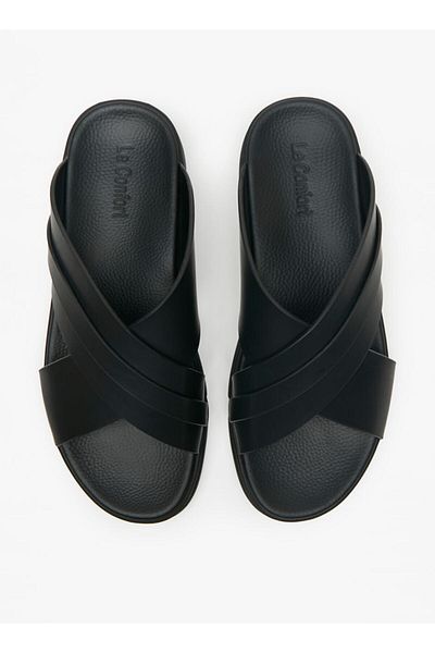 Le Confort Cross Strap Slip-On Sandals