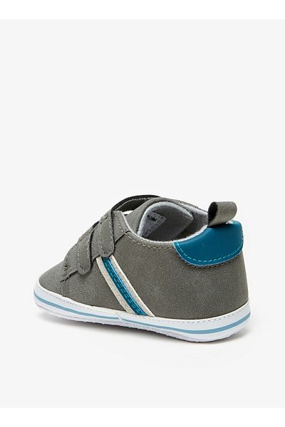 LBL by Shoexpress Boys' Textured Sneaker Booties with Hook and Loop Closure