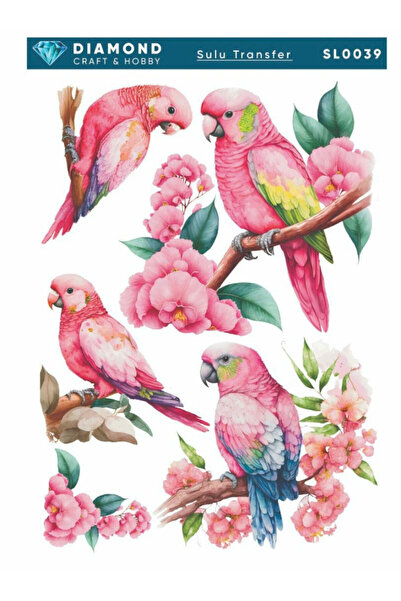 Buhobi Dimaond Sulu Transfer Kağıdı SL0039 25x35cm