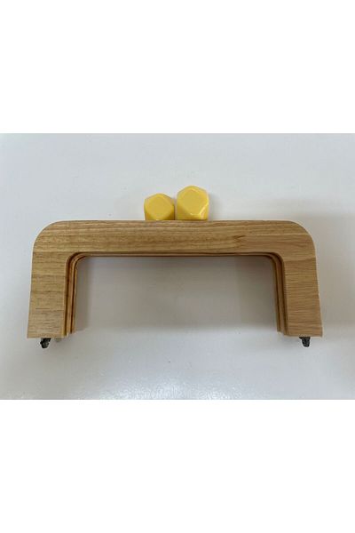 ÇANTA 20 cm Beaded Wooden Burs