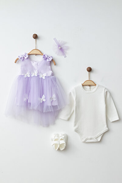 yukobaby bebeğiniz için en doğalı طقم أحذية للفتيات الصغيرات مكون من 4 قطع مع...