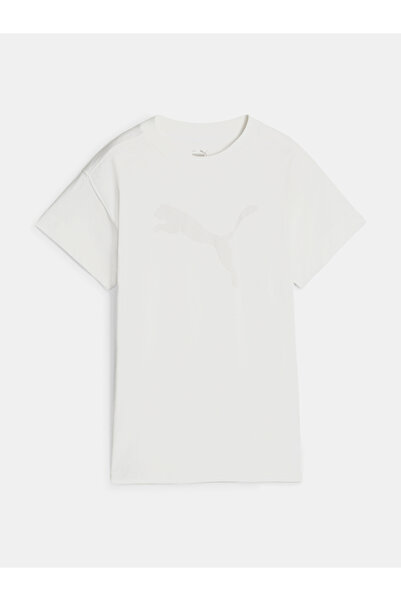 Puma Logo Baskılı Kısa Kollu Tişört