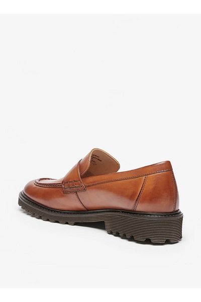 Celeste Women's Slip-On Loafers with Block Heels