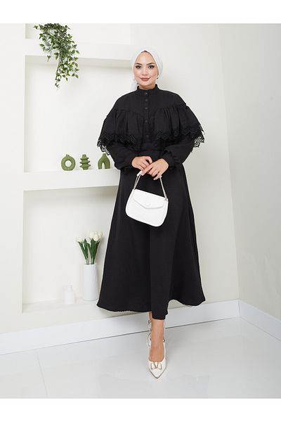 VOLT CLOTHİNG Women's Lace Detailed Skirt Set