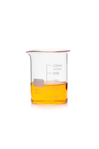 Genel Markalar Beherglas Cam Beher 250 Ml, Laboratuvar Beher, Isıya Dayanıklı...