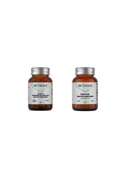 VeNatura Coenzyme Q10 + Selenium - 200Mg30 Soft Capsules, 90 Tablets