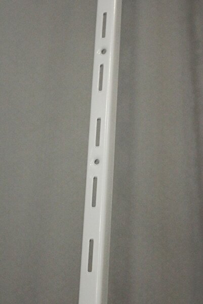 Acar Raf Suntalam Dikme Tek Sıra Delikli 200 Cm Beyaz