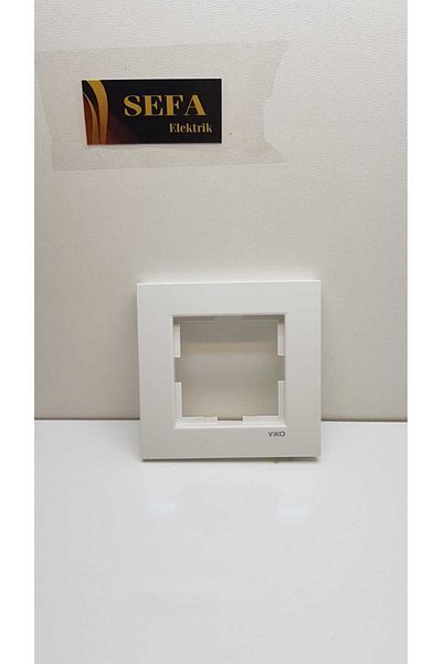 VİKO SINGLE FRAME WHITE VIKO KARRE SERIES
