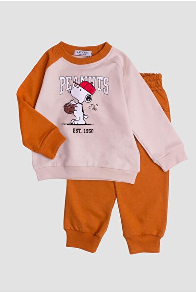 Chicsy Baby Peanuts Baskılı Eşofman Takımı