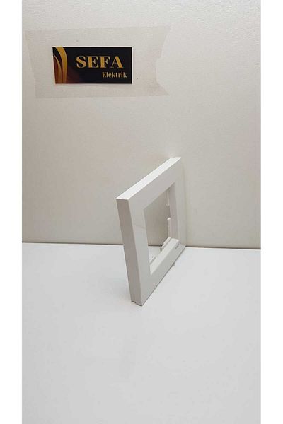 VİKO SINGLE FRAME WHITE VIKO KARRE SERIES