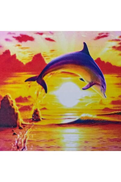 MENTAŞ Boncuklu Goblen 5d Taşlı Mozaik Elmas Goblen Diamond Picture Kıt 30x30 Tamamı Yuvarlak Boncuklu