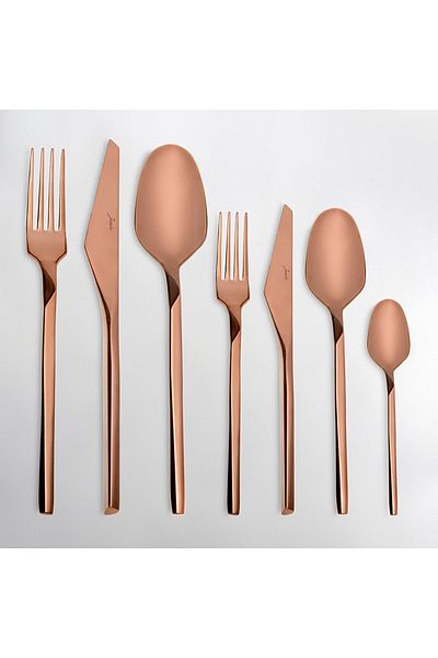 Jumbo 5100 Quartz Titanium Bronze 84 Pieces 12 Person Çkb Set