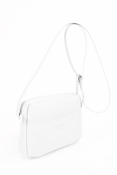 NOTHING Mini geantă de damă - model cu buzunare și curea reglabilă în cruce, braț și umăr
