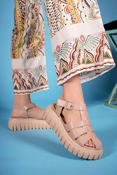 Riccon Dámské sandály0012600 Nude