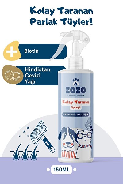 Zozo Cares Kolay Tarama Spreyi - Kepek Önleyici Ve Kıtık Açıcı Biotin Sprey