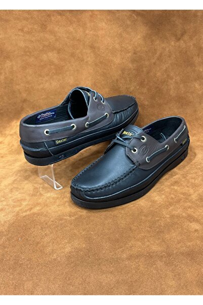 Dexter Siyah Hakiki Deri Bağcıklı Günlük Ayakkabı