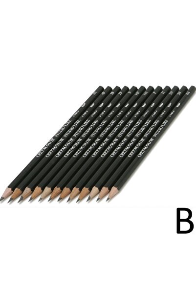 CretaColor Artist Studio Line Graphite Pencils B (DERECELİ ÇİZİM KALEM) 140 01